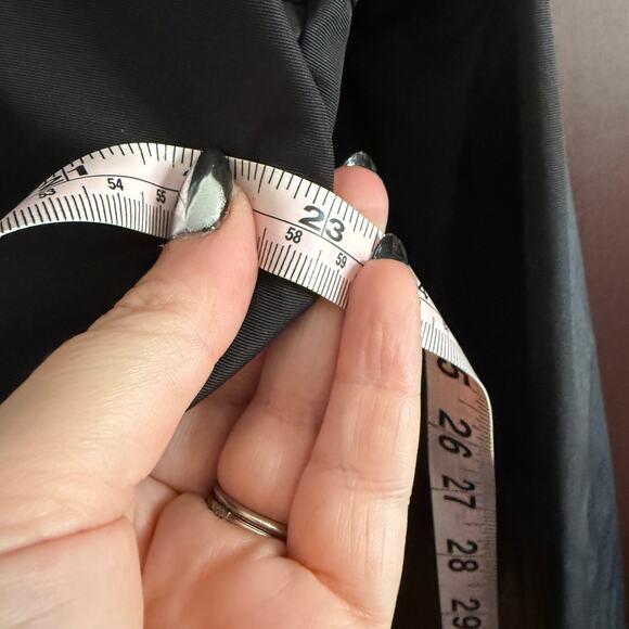 GHOST Essentials | Black Snap Front Spell out logo Coach's Jacket | Large - Picture 6 of 9